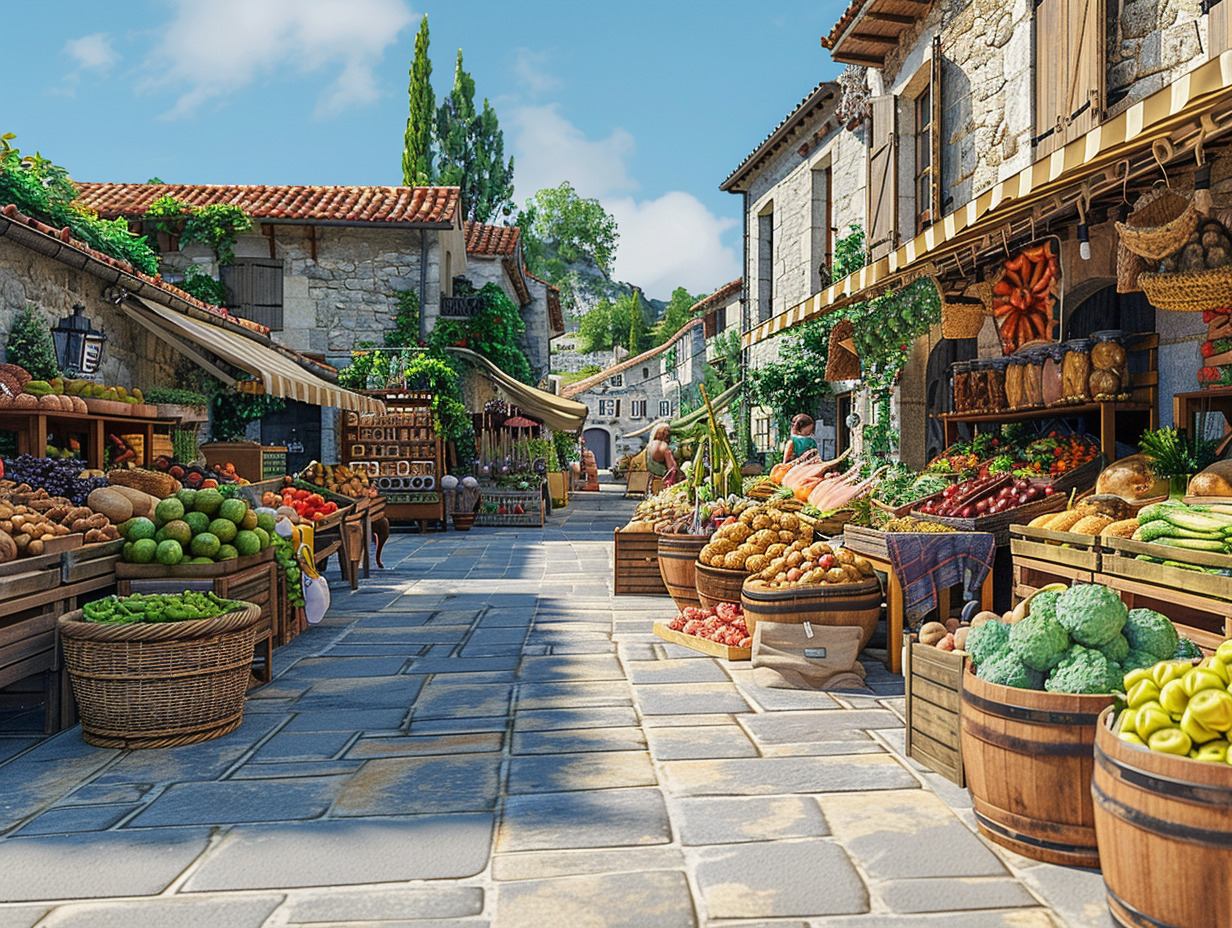 marché + argelès-sur-mer