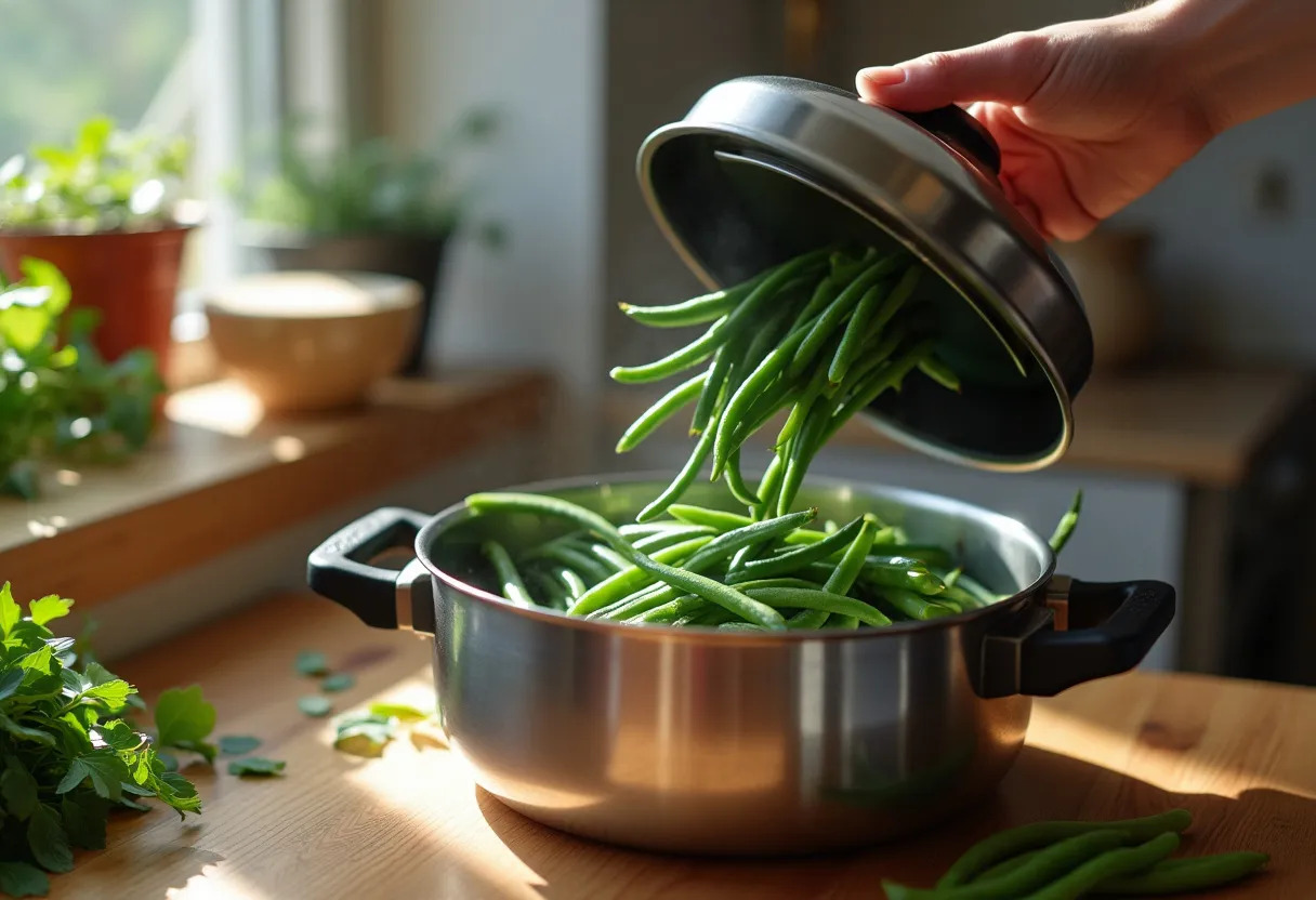 haricots verts cocotte-minute