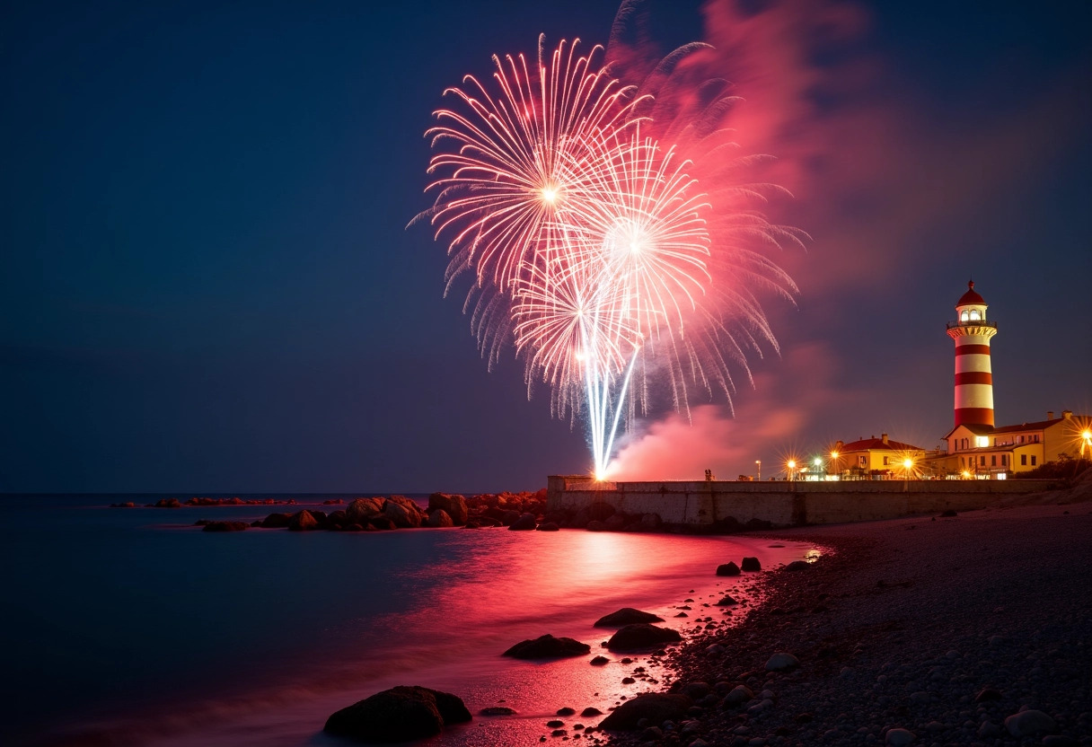 feu d artifice la palmyre 2025