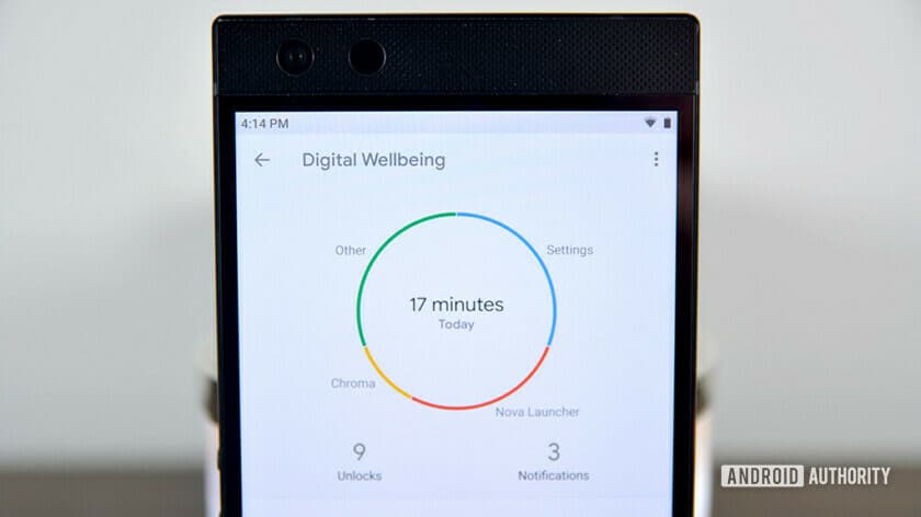 Digital Wellbeing on the Razer Phone 2