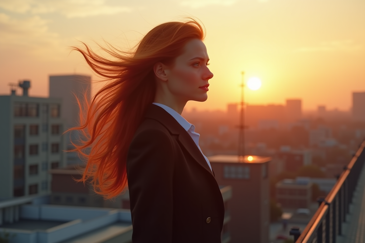 cheveux roux