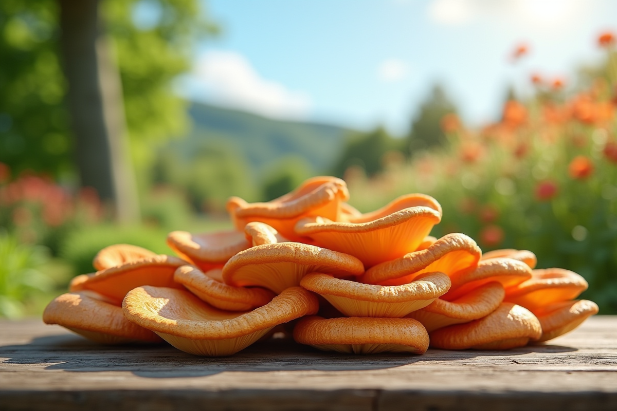 champignon orange