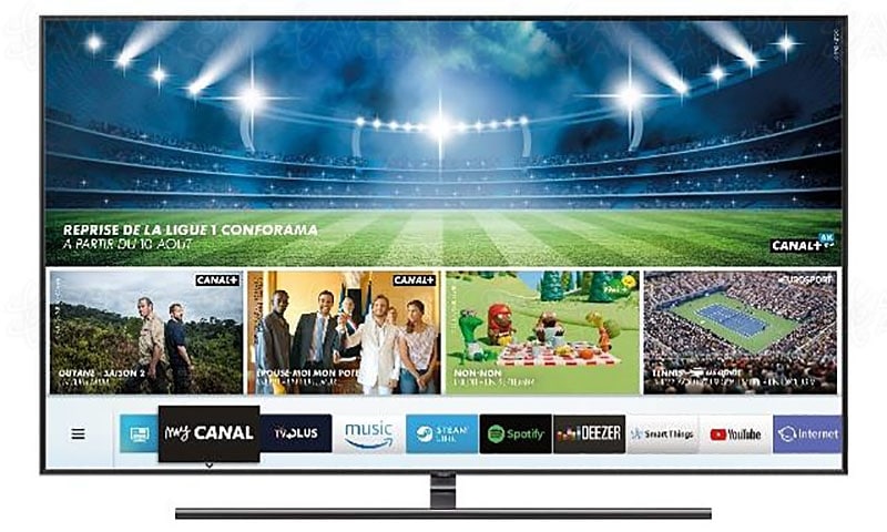 comment connecter mycanal sur smart tv